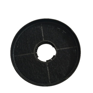 Filtre de hotte à charbon actif 105x20mm noir rond intégré, accessoire de cuisine - Product Image 4