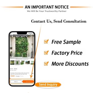 Thiết kế hiện đại trang trí cảnh quan tre lớn nhân tạo nhà máy cây giả với bình - Product Image 6