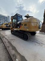 Excavatrice sur chenilles hydraulique CAT 320D2L d'occasion de 20 tonnes, faible nombre d'heures, certifiée CE EPA, bon état