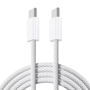 Cable de Carga USB Tipo-C a Tipo-C para iPhone, Cargador de Datos USB-C para iPhone/iPad/Macbook - Product Image 1