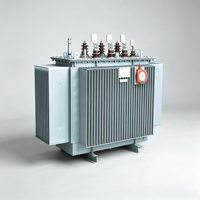 Transformateur industriel immergé dans l'huile S11.S13-M à trois bobinages en aluminium de haute qualité, entièrement scellé, à faibles pertes et anti-harmoniques