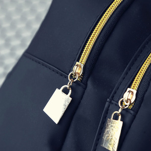 Zaino Piccolo Nero Impermeabile in Nylon per Ragazze e Signore, Stile Universitario alla Moda, Novità 2026 - Product Image 3