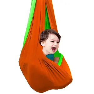 Dubbele Gelaagde Zintuiglijke Swing Voor Kids - Indoor Therapie Swing Voor Autisme, Adhd, en Sensory Processing Disorder - Kids Rustgevende S