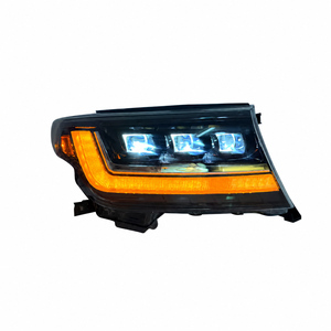 Phare LED LC200 2008-2015 avec unité d'éclairage avant pour Toyota Land Cruiser – Remplacement personnalisé pour commandes professionnelles automobiles - Product Image 3