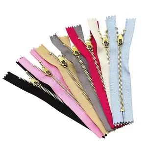 New Fashion design Zipper factory whole price garment accessories for tailor use trimming
