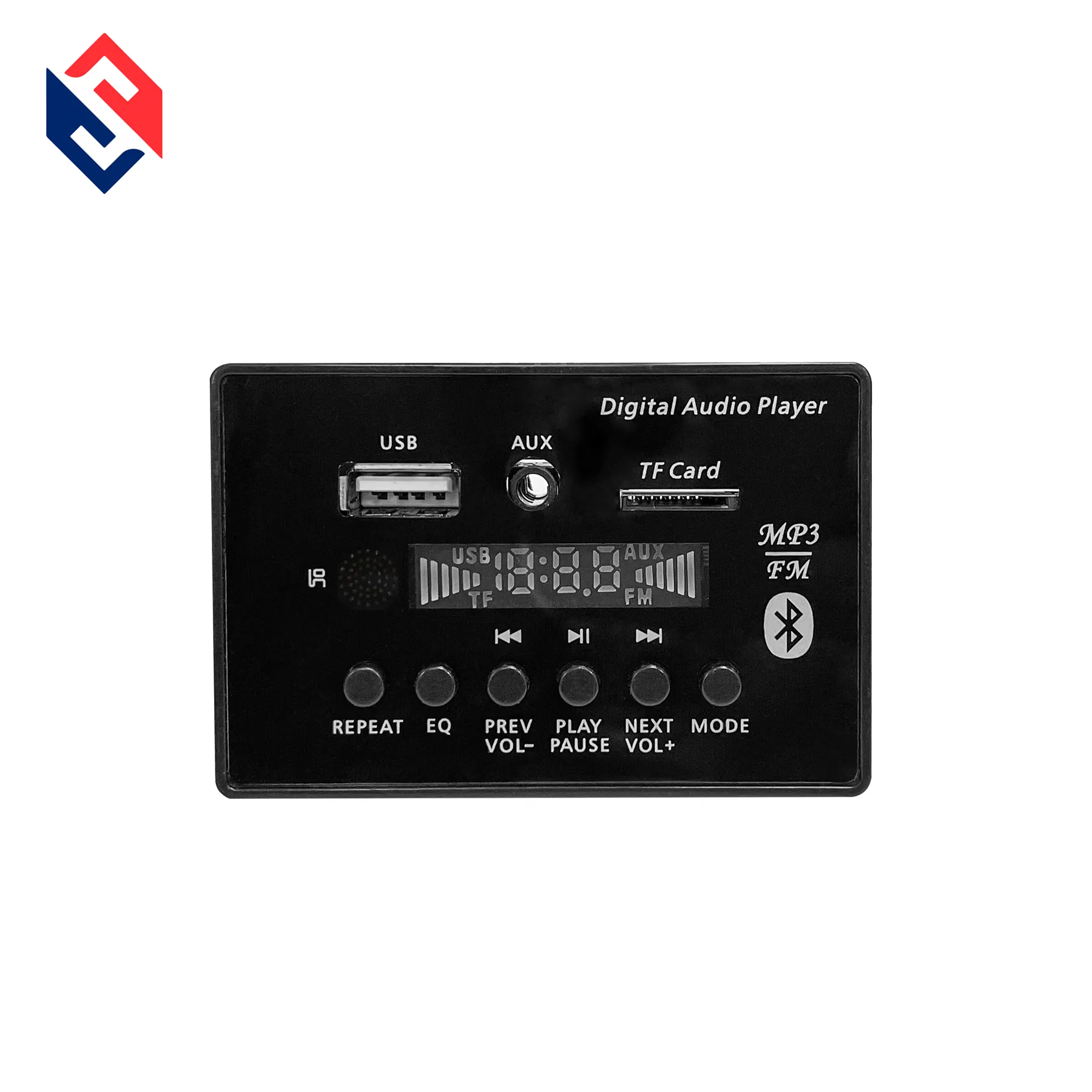 Nhà máy chất lượng cao AUX FM USB BT MP3 Bảng Giải Mã Máy nghe nhạc âm thanh mạch Mô-đun Kit SD Thẻ PRO Âm Thanh Bluetooth thẻ SFD-