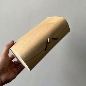 Cajas de Regalo de Madera al por Mayor, Cajas de Embalaje de Corteza de Madera para Joyería y Té con Tapa - Product Image 5