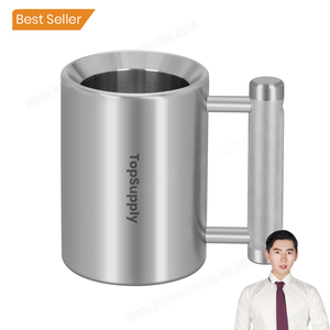 TopSupply <span class=keywords><strong>8kg</strong></span> haltère tasse lourde en acier inoxydable 6kg haltère surpoids tasse à eau Fitness maison salle de sport créatif 10kg haltère tasse - Product Image 6