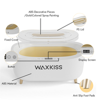 Waxkiss Factory Beauty Paraffin Wachs Bad für Hand und Füße Großraum Paraffin Wachs maschine für Frauen