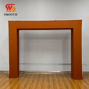 SMS New Design Aluminum Alloy <b>Frame</b> Brown White Fabric Cover Party Decoration Aluminum Alloy <b>Frame</b> for Various Scenarios Decor - Product Image 1