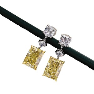 Orecchini Geometrici Rettangolari Quadrati per Donne, Gioielli Eleganti e di Tendenza - Product Image 1