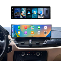 Écran central de voiture de 14,9 pouces avec système Linux, compatible CarPlay, musique Bluetooth et navigation GPS pour BMW X1 E84 2009-2015
