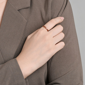 แหวนพลอยชุบทองสำหรับผู้หญิงสำหรับเป็นของขวัญ - Product Image 2