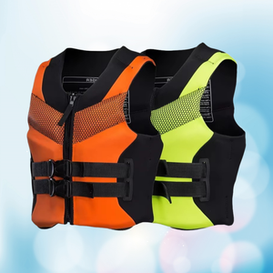 เสื้อชูชีพและเสื้อกั๊กสำหรับผู้ใหญ่แบบขายส่ง ทำจากนีโอพรีนและโฟม EPE สำหรับกีฬาทางน้ำและเล่นเซิร์ฟ น้ำหนักเบา ทนทาน ใช้ได้ทั้งชายและหญิง - Product Image 2