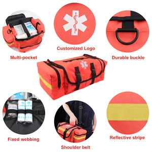 Đầu tiên responder chuyên nghiệp yếu tố cần thiết EMT/EMS chấn thương Viện trợ đầu tiên Kit đã được phê duyệt Túi phản quang cho Cắm Trại Đi Bộ Đường Dài embulance - Product Image 6