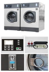 Lavadora Profesional de 12kg-25kg con Tarjeta para Hotel, Lavandería de Autoservicio, Extractor Comercial Totalmente Automático - Product Image 2