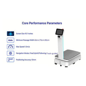 Robot de <span class=keywords><strong>Transporte</strong></span> AGV, Capacidad de Carga de 150-300 kg, Robot Inteligente Móvil para Logística de Almacén, <span class=keywords><strong>Transporte</strong></span> de Fábrica, Entrega, Robot AMR - Product Image 2