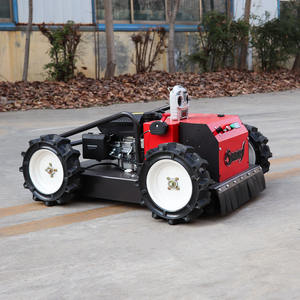CE Certified 24V Industrial Self Propelled <b>Robot</b> Lawn Mower 125Cc 4-Cycle Engine Crawler Brush Cutter <b>Remote</b> <b>Control</b> Agriculture - Product Image 3