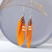 Boucles d'Oreilles Pendantes Style Bohème Boho, Style Vintage, Perles, Bijoux pour Femme et Fille, Design Unique