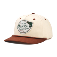 Casquette de baseball bicolore avec corde, casquette rétro à 5 panneaux, casquettes snapback unisexe personnalisées avec patch tissé, chapeaux personnalisés
