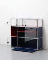 Direkt vom Hersteller: Modulares Edelstahl-Aufbewahrungssystem, Wiederverwendbare Kommerzielle Schränke, Sideboard für Hotel und Büro, Display-Möbel