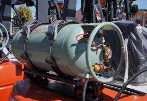 מפעל כפול דלקים Lpg בנזין גז מלגזה 3 טון 3.5 טון 4 טון 5 טון טריפלקס בצד התורן צד יפן מנוע פרופן מזלג להרים - Product Image 3