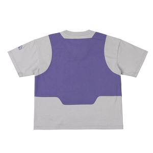 เสื้อยืดผ้าฝ้ายโอเวอร์ไซส์สำหรับผู้ชายกำหนดเองได้ทั้งชายและหญิงขนาดใหญ่กว่าปกติ - Product Image 2