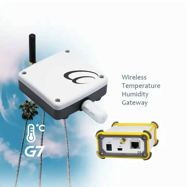 Wireless Temperature and Humidity Monitoring Sensors