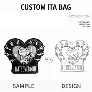 Bolso Ita Personalizado para Fans de Comics, Diseño 3D Pop Art Explosion, Mini Bolso Transparente, Regalo Perfecto para Coleccionistas de Pins y Badges - Product Image 5