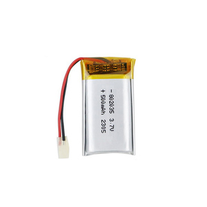 Bateria Lipo 802035 3.7V 500mAh LP802035 Bateria Recarregável de Polímero de Lítio Akku - Product Image 4