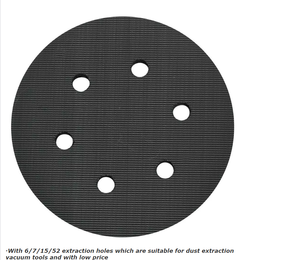 <span class=keywords><strong>2</strong></span> <span class=keywords><strong>3</strong></span> 4 5 6英寸砂磨备用垫轨道砂光机上的砂盘垫电动砂光机孔砂盘木地板钩环 - Product Image 4