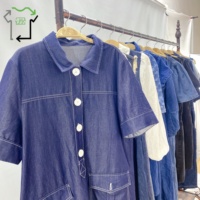 Baju Denim Bekas Grosir Ukay Rok Wanita Elegan Pakaian Campuran Bal Pakaian Bekas untuk Wanita