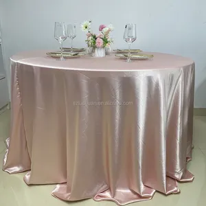 Gül altın masa örtüsü saten düğün olay saten masa örtüsü güzel saten masa örtüsü