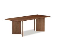 Massivholz Rosenholz Esstisch Mit 4 Stehenden Schmetterlingsbeinen Langer Tisch Einfacher Moderner Holz-Esstisch