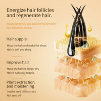 TWG Vente en gros Huile d'argan Huile de soin des cheveux Sérum réparateur hydratant Anti-frisottis Parfum longue durée Huile capillaire