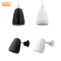 QQCHINA LDQ-014, Haut-parleur suspendu en forme de boule de 4 pouces, étanche IP55, 70V/100V, pour système de musique d'ambiance PA