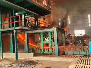 Ligne de production de machines de fonderie : du ferraille d'acier au billettes, et des billettes au produit fini, pour une production annuelle de 100 000 tonnes - Product Image 3