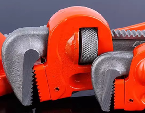 Heavy-Duty ajustável Straight Pipe <span class=keywords><strong>Wrench</strong></span> OEM portátil suportado com peças substituíveis - Product Image 3