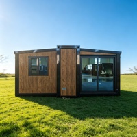 Maisons préfabriquées en kit en promotion, maisons conteneurs chinoises, maison de luxe de 40 pieds pour appartement