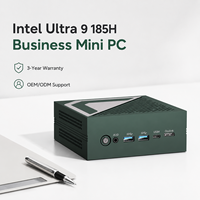 Mini PC Intel Core Ultra 5/7/9 con IA, OCuLink, Gráficos Intel Arc, USB4, LAN Dual de 2.5G, WiFi 7 para Computación de IA y Oficina