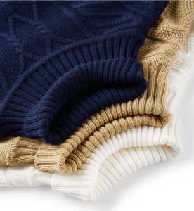 <span class=keywords><strong>Pull</strong></span> à manches longues avec logo personnalisé pour hommes, vêtements à <span class=keywords><strong>col</strong></span> <span class=keywords><strong>roulé</strong></span> pour hommes, pulls tricotés à la mode, pulls pour hommes - Product Image 3