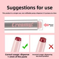 Water Gloss Mirror Pouting Lips Tidak Mudah Menempel di Cangkir White Atmosphere Solid Lip Gloss Lipstick