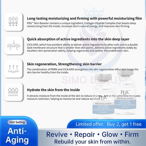 Solution ADN de saumon PDRN PDX4, ampoule revitalisante et raffermissante, booster premium pour peaux sèches - Product Image 3