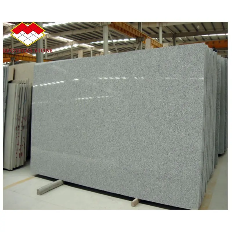 2022 Chinese natural g603 big slab granite light grey stone grey granite steps
