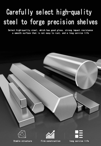 מדפי ערמה להתאמה אישית-מחסן חובה כבד מדפים חובה כבדה מדפים מדף מדפים מעקה לאחסון - Product Image 4