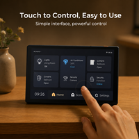 Panneau intelligent Tuya 7 pouces OEM direct usine avec hub passerelle WiFi/Zigbee et carte mémoire pour système d'automatisation de toute la maison