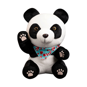 Orsacchiotto Panda Peluche con Zampe Ricamate - Product Image 6