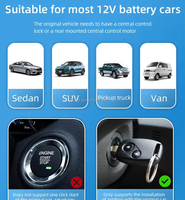 Sistema de Alarma Universal para Automóvil con Encendido y Apagado Automático, Control Remoto, Encendido del Motor, Kit de Arranque Automático, Sistema de Encendido sin Llave
