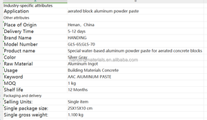 GLS-65 autoclave-miễn phí bê tông gạch tạo bọt đại lý có ga nhôm dán cho AAC khối - Product Image 5