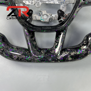 Volante de Fibra de Carbono Forjado para <span class=keywords><strong>Honda</strong></span> Civic 11.ª Generación, Civic Accord Fk8 Fk7 <span class=keywords><strong>Type</strong></span> <span class=keywords><strong>R</strong></span>, Acura CR-V XRV <span class=keywords><strong>CRV</strong></span> URV 2021 2022 <span class=keywords><strong>2023</strong></span> 2024 - Product Image 4